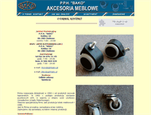 Tablet Screenshot of pphbako.pl